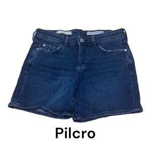 Pilcro size 28 slim boyfriend shorts Anthropologie denim jean distressed